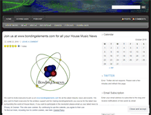 Tablet Screenshot of bondingelements.wordpress.com