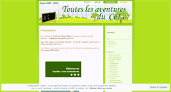 Desktop Screenshot of lesaventuresduce1c.wordpress.com