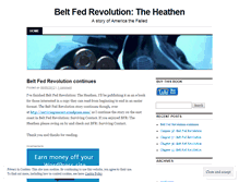 Tablet Screenshot of heathengunner.wordpress.com