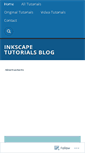 Mobile Screenshot of inkscapetutorials.wordpress.com