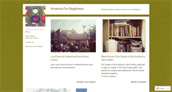 Desktop Screenshot of americaforbeginners.wordpress.com