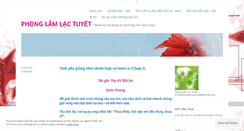 Desktop Screenshot of phonglamlactuyet.wordpress.com