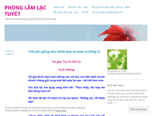 Tablet Screenshot of phonglamlactuyet.wordpress.com