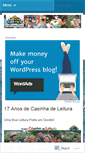 Mobile Screenshot of casinhadeleitura.wordpress.com