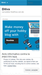 Mobile Screenshot of diliva.wordpress.com