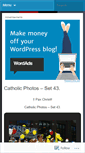 Mobile Screenshot of catholicinside.wordpress.com
