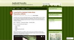 Desktop Screenshot of androidexcedio.wordpress.com