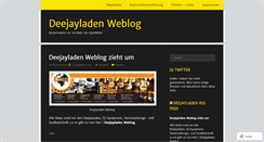 Desktop Screenshot of deejayladen.wordpress.com