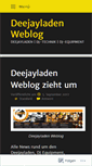 Mobile Screenshot of deejayladen.wordpress.com