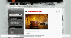 Desktop Screenshot of calvertlibraryteens.wordpress.com