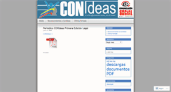 Desktop Screenshot of conideasubv.wordpress.com