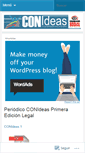 Mobile Screenshot of conideasubv.wordpress.com