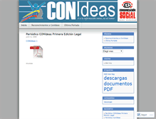 Tablet Screenshot of conideasubv.wordpress.com