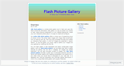 Desktop Screenshot of flashpicturegallery.wordpress.com