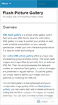 Mobile Screenshot of flashpicturegallery.wordpress.com