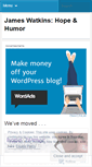 Mobile Screenshot of jameswatkins.wordpress.com