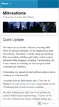 Mobile Screenshot of mikwilkens.wordpress.com
