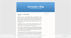 Desktop Screenshot of jennytate.wordpress.com