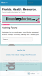 Mobile Screenshot of ifoundmydoctor.wordpress.com