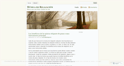 Desktop Screenshot of musicaderelajacion.wordpress.com