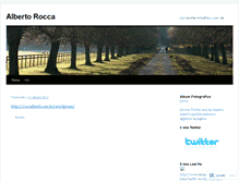 Tablet Screenshot of albertorocca.wordpress.com