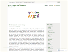 Tablet Screenshot of grupamica.wordpress.com