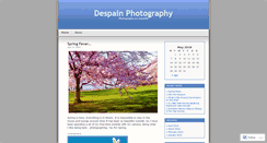 Desktop Screenshot of despainphotography.wordpress.com