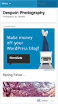 Mobile Screenshot of despainphotography.wordpress.com