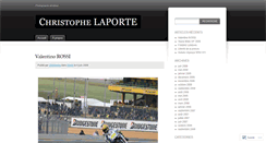 Desktop Screenshot of christophelaportephoto.wordpress.com