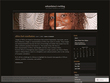 Tablet Screenshot of ndeyefatou.wordpress.com