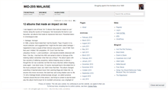 Desktop Screenshot of mid20smalaise.wordpress.com
