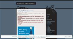 Desktop Screenshot of hezar.wordpress.com