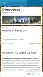 Mobile Screenshot of impudicus.wordpress.com
