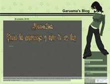 Tablet Screenshot of garuama.wordpress.com