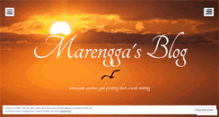 Desktop Screenshot of marengga.wordpress.com