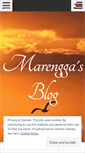 Mobile Screenshot of marengga.wordpress.com