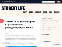 Tablet Screenshot of micstudentlife.wordpress.com