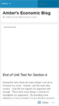 Mobile Screenshot of amberseconblog.wordpress.com