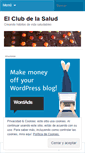 Mobile Screenshot of elclubdelasalud.wordpress.com