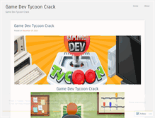 Tablet Screenshot of gamedevtycooncrack.wordpress.com