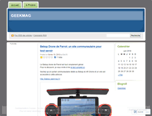 Tablet Screenshot of geekmag78.wordpress.com