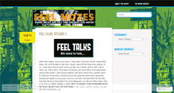 Desktop Screenshot of feelnotes.wordpress.com