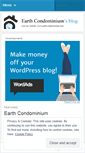Mobile Screenshot of earthcondominium.wordpress.com