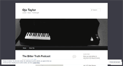 Desktop Screenshot of ojotaylor.wordpress.com