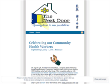 Tablet Screenshot of nextdoordirector.wordpress.com
