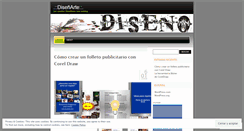 Desktop Screenshot of disenos.wordpress.com