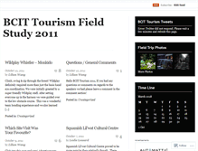 Tablet Screenshot of bcittourism2011.wordpress.com