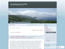 Tablet Screenshot of akirawijayasaputra.wordpress.com