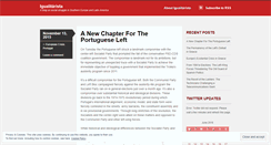 Desktop Screenshot of igualitarista.wordpress.com