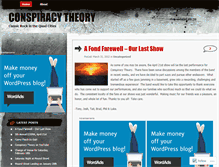 Tablet Screenshot of conspiracytheory247.wordpress.com